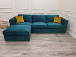 Hudson 3 & 2 Seater Sofa With Fixed Back Cushion