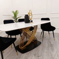 Orion Gold 1.8m Dining Table