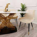 Orion Gold 1.8m Dining Table