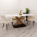 Orion Gold 1.8m Dining Table