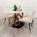 Orion Gold 1.8m Dining Table