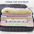 Inside the Zadaz Graphite Plus mattress: comfort layers, pocket springs and foam border