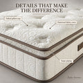 Zadaz Prestige Plus mattress cover and border details